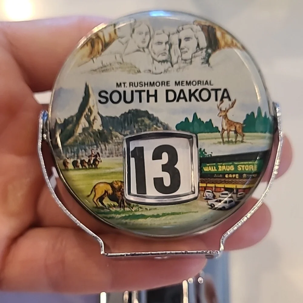 Vintage South Dakota Perpetual Calendar New in Box